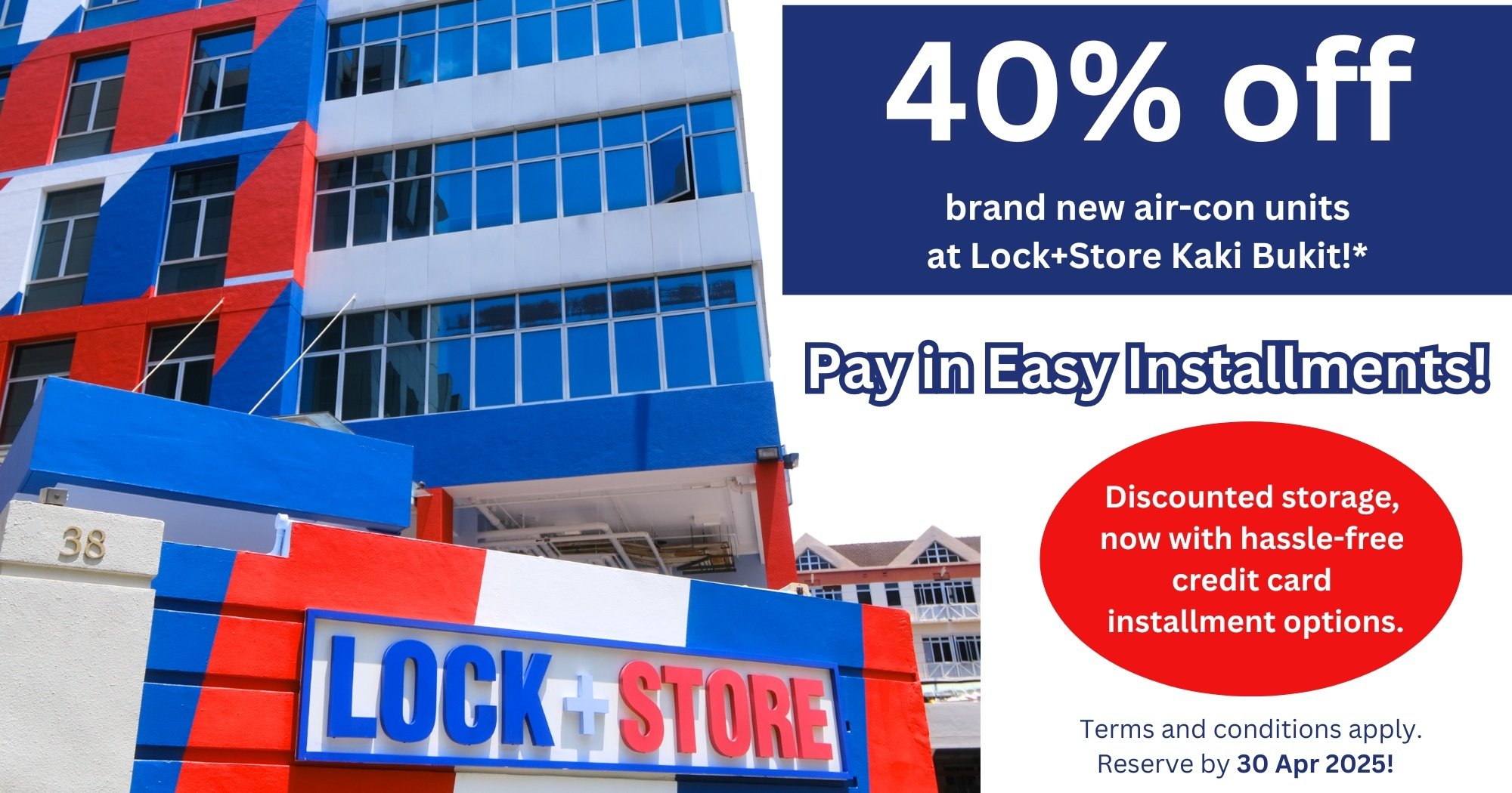 Lock+Store Kaki Bukit Installment Payment