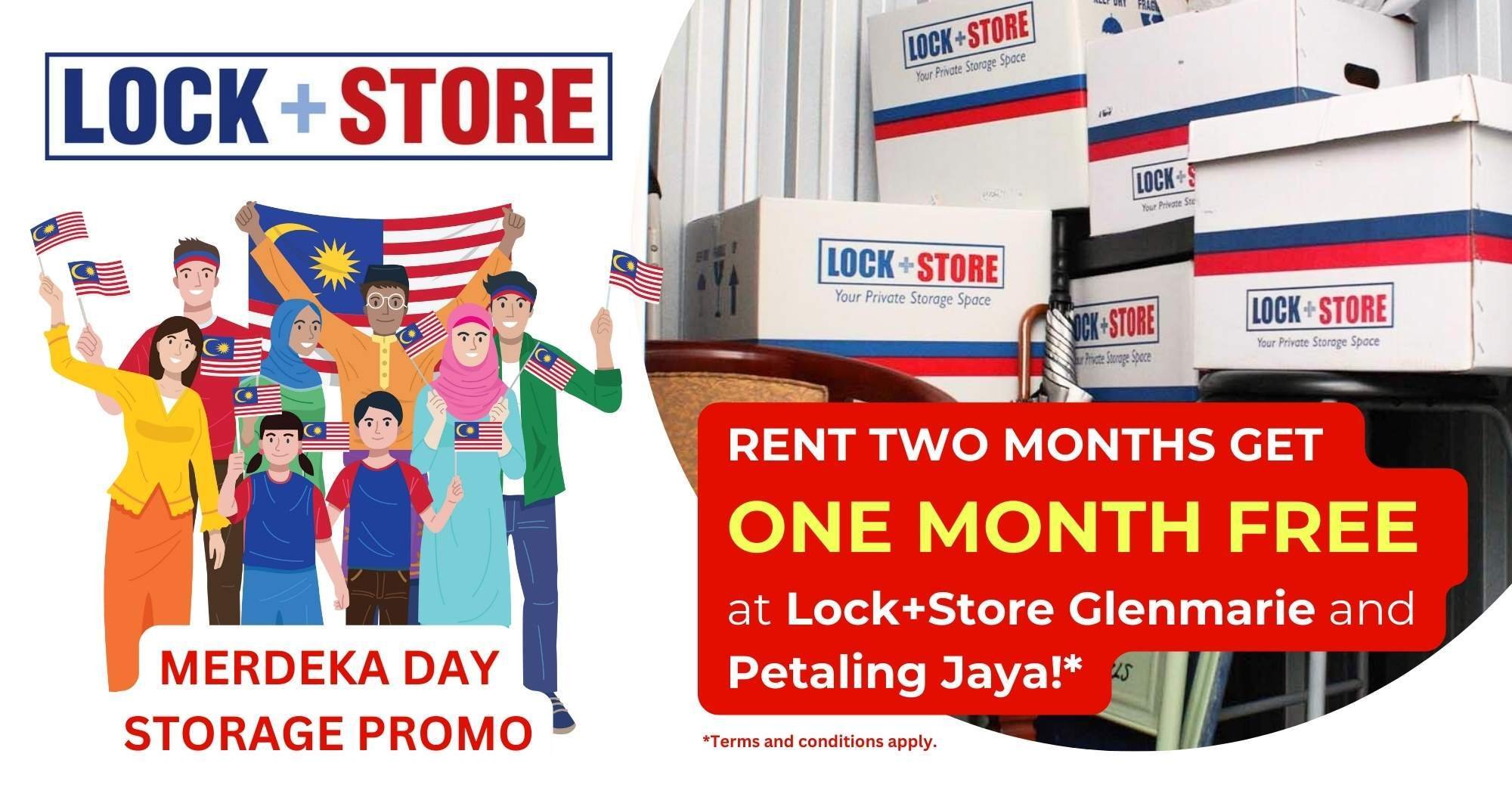 Merdeka Day free storage promotion