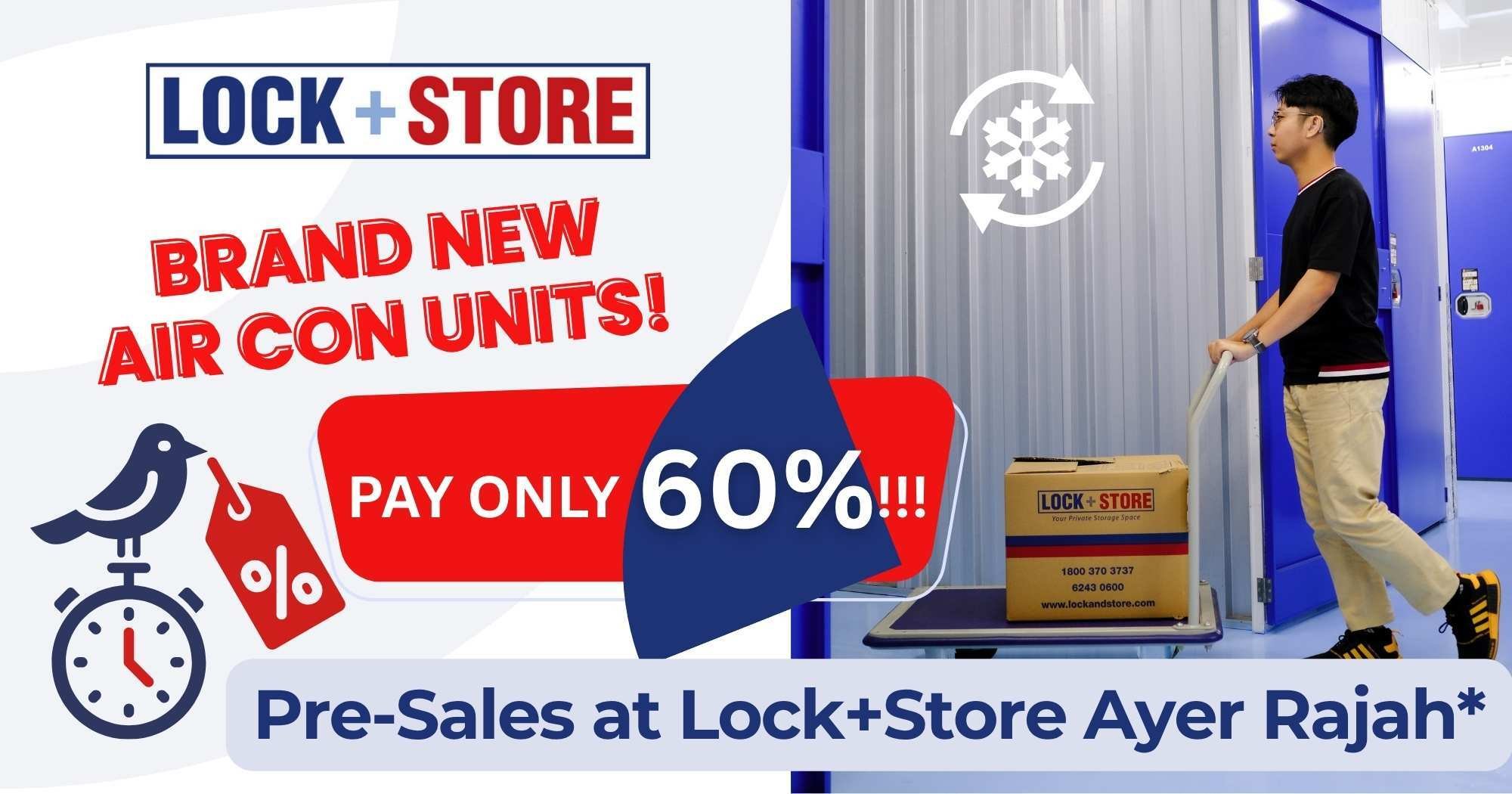 Pre-sales at Lock+Store Ayer Rajah