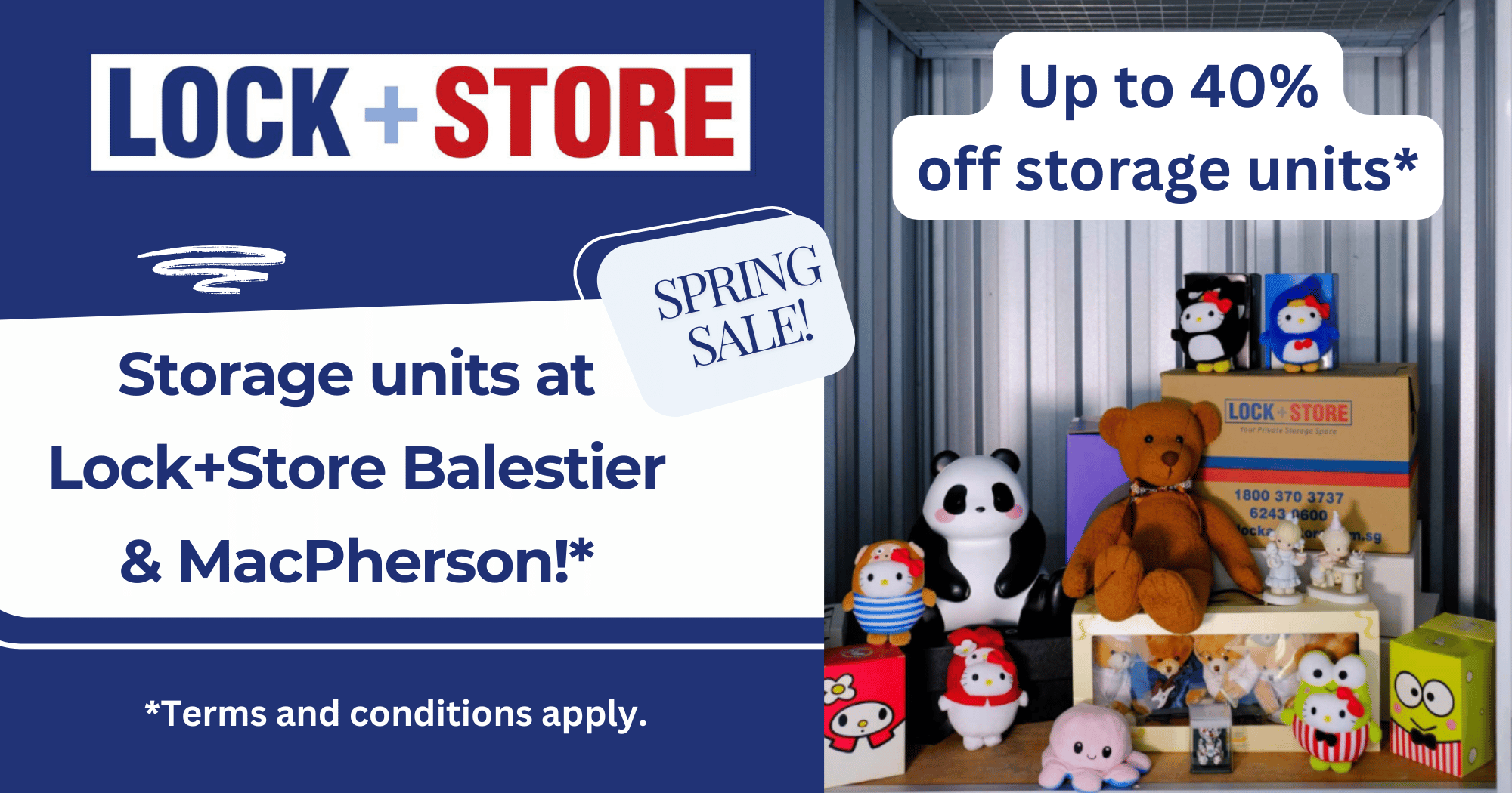 Artwork showing Lock+Store Balestier and MacPherson Promo
