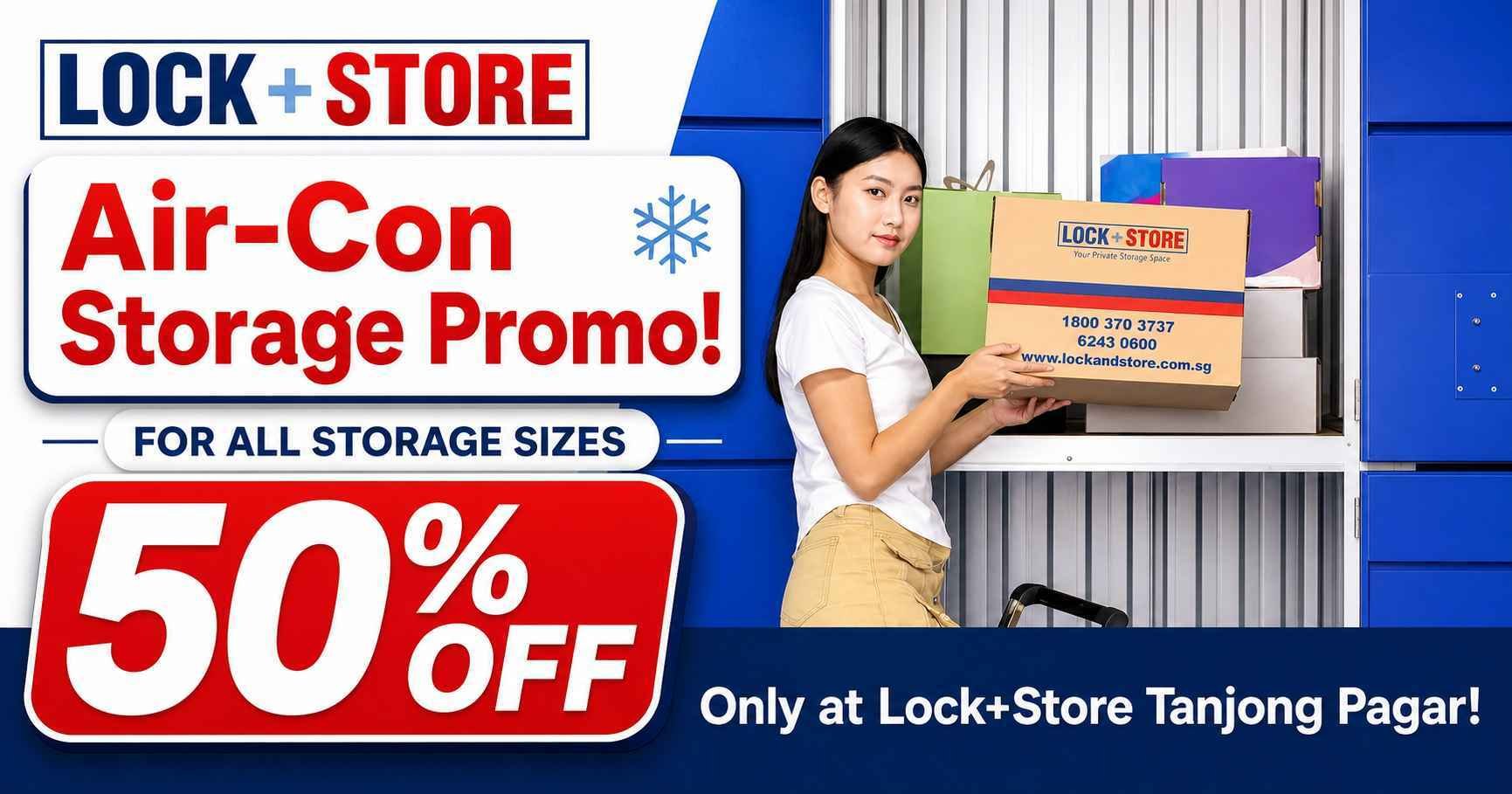 Lock+Store Tanjong Pagar 50% off promo