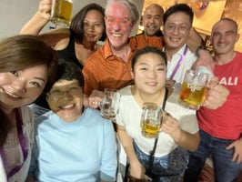 A night of fun, food and beer at Makansutra Gluttons Bay
