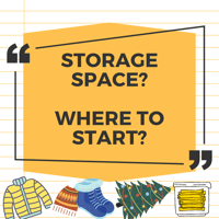 Storage space - where to start?