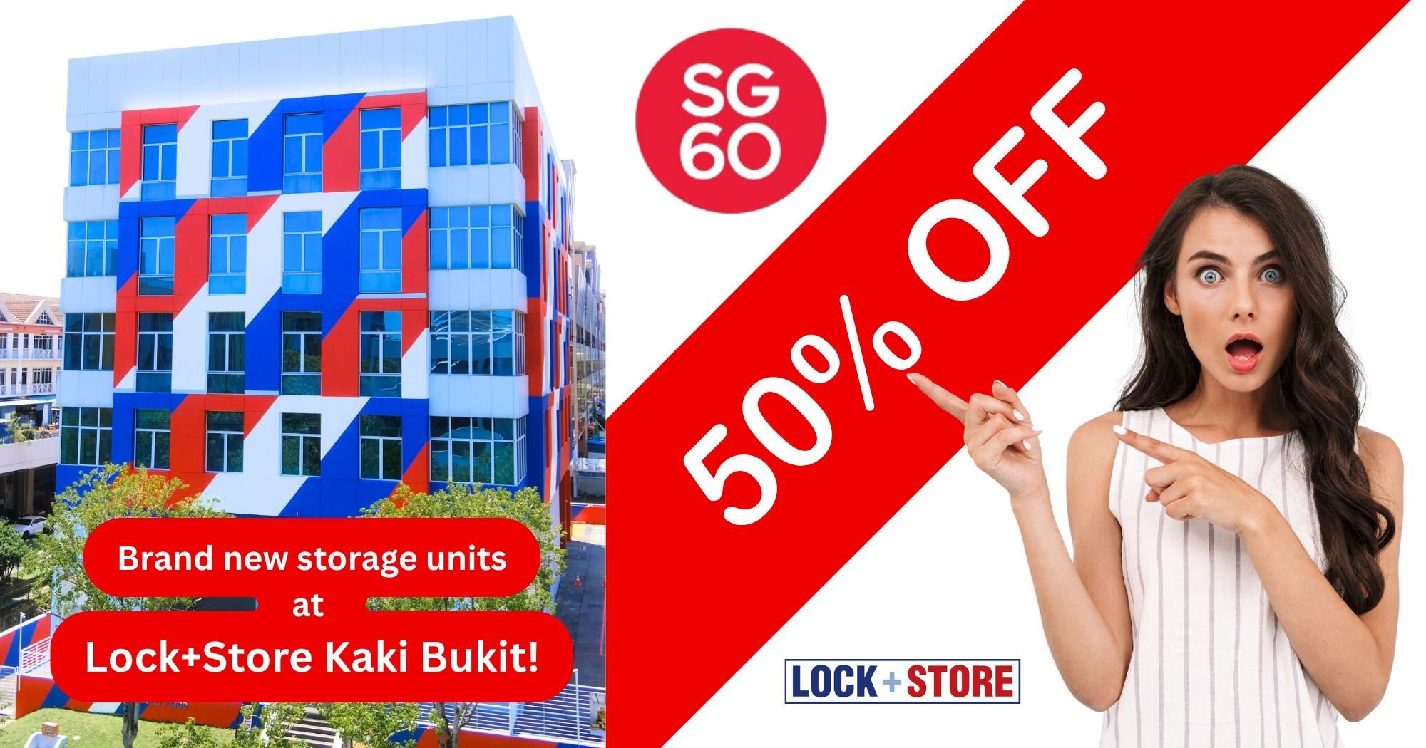 Brand new storage units at Lock+Store Kaki Bukit