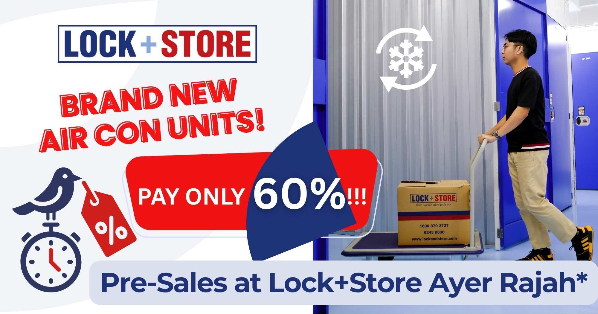 Lock+Store Ayer Rajah aircon promo