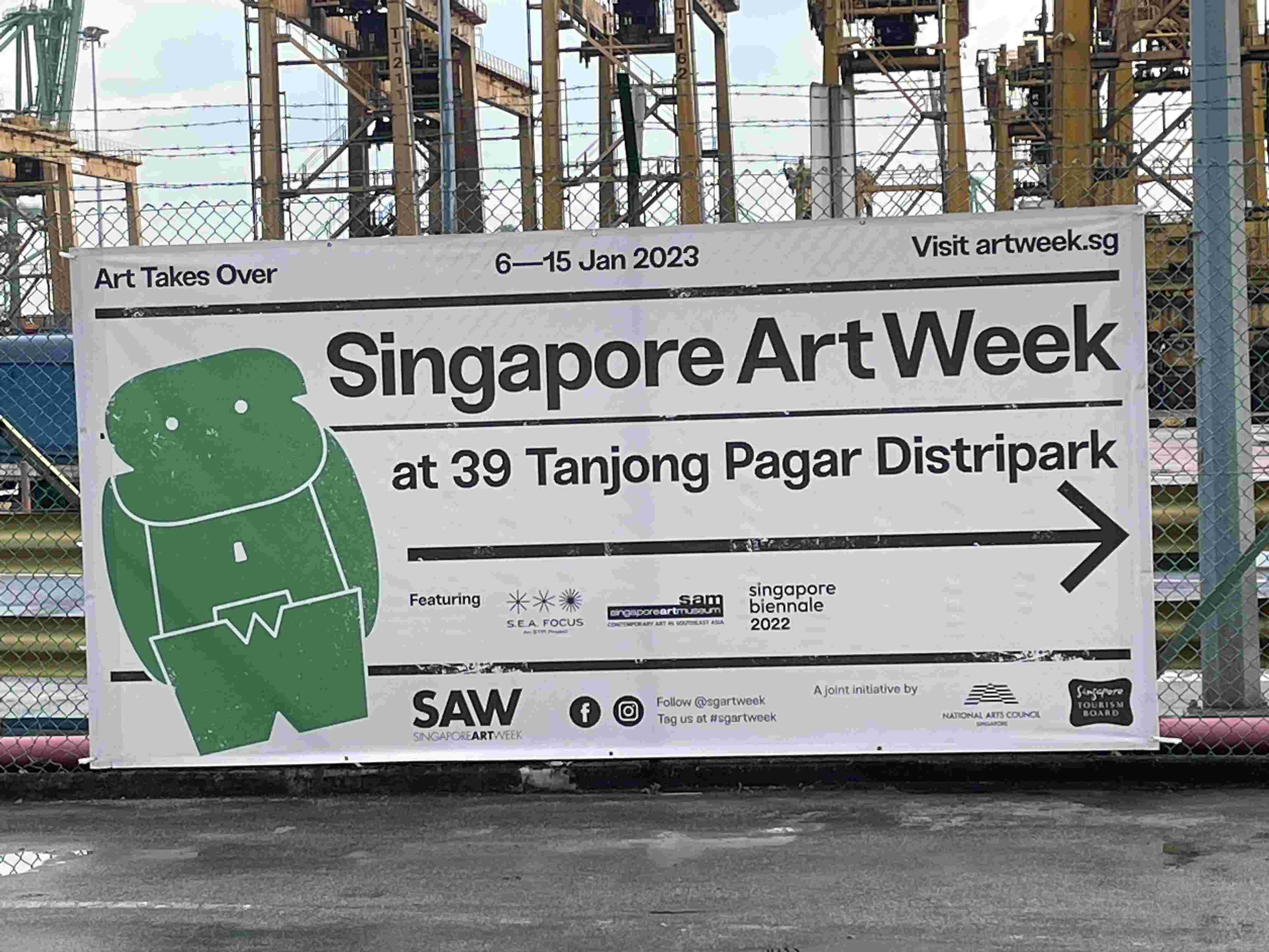 Singapore Art Week at 39 Tanjong Pagar Distripark