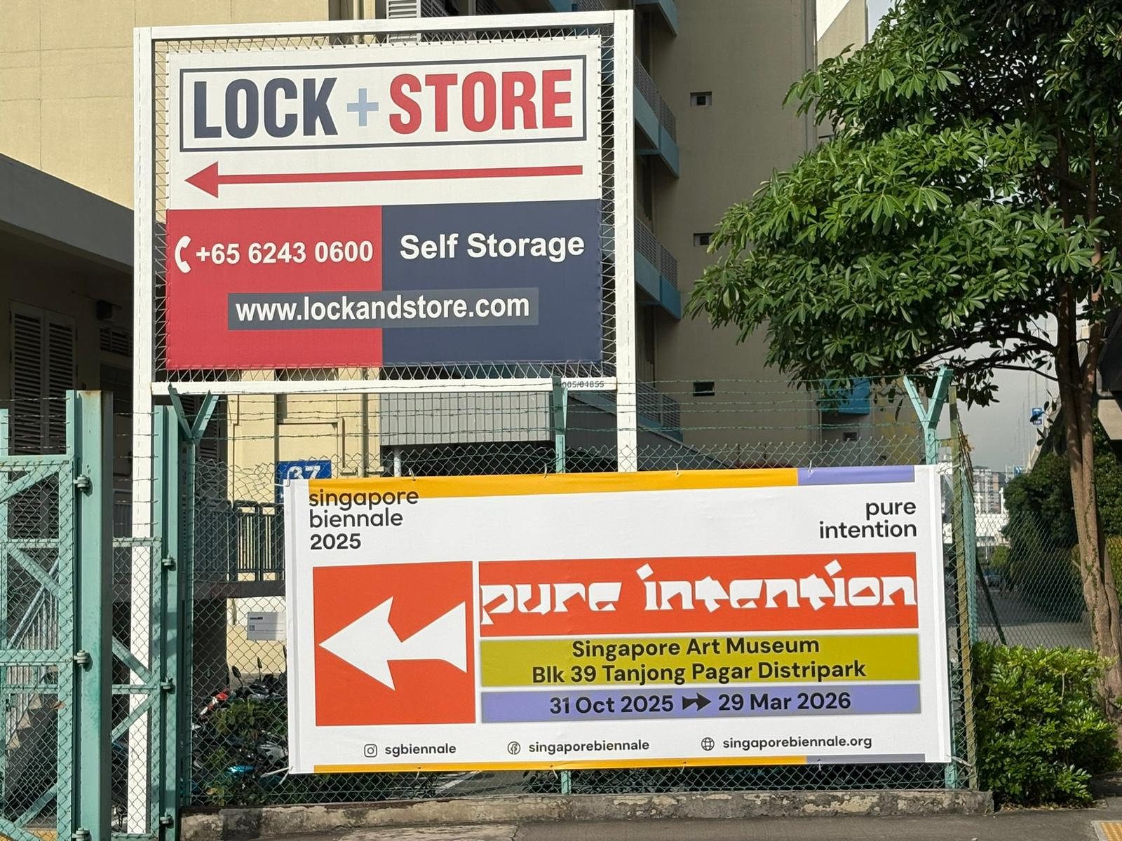 Lock+Store Tanjong Pagar Signage