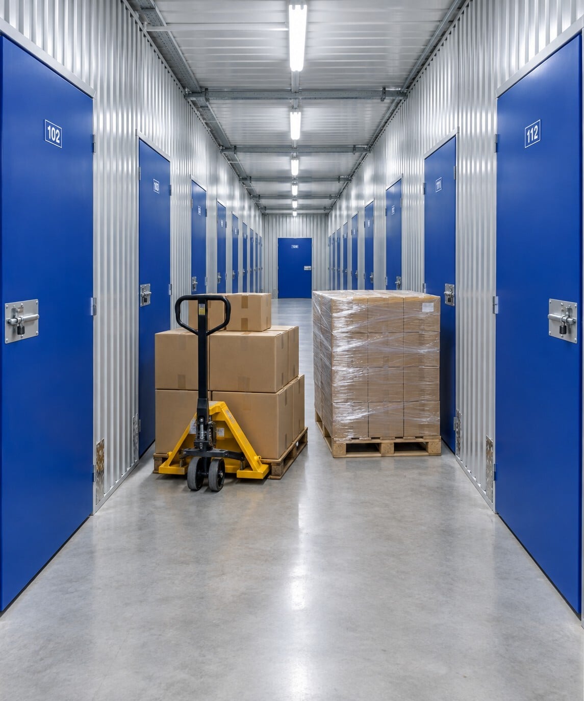 Business inventory at Lock+Store